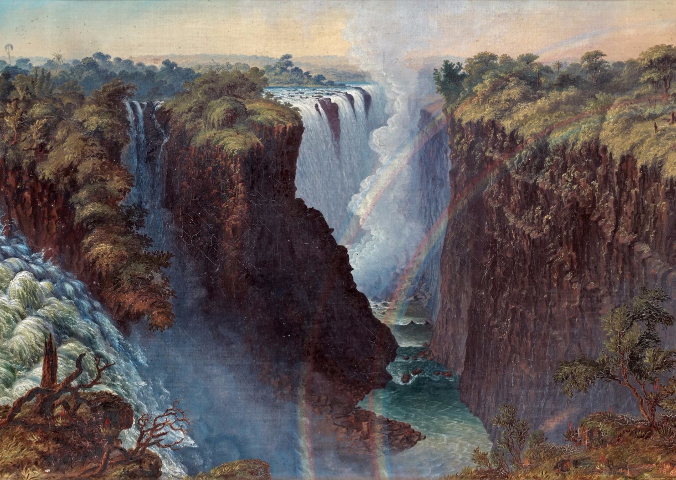 Word of the Victoria Falls' beauty spread throughout the world, with many expeditions being lead to get a glimpse of this magnificent cascade.